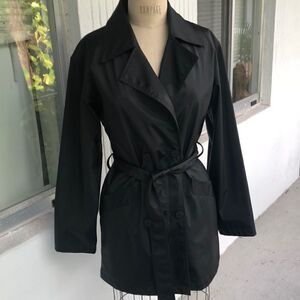 Blue Rose trench coat